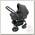 Коляска Verdi Babies Sonic Plus 3 в 1 black