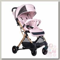 Прогулочная коляска Farfello Comfy Go 2021 rose tan/золото