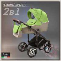 Коляска Nuovita Carro Sport 2 в 1 verde/cappuccino