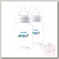 Бутылочка Philips Avent Anti-colic 260 мл 2 шт. белый