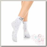 Conte Elegant Носки женские хлопковые Classic 17С-183СП светло-серый