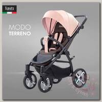 Прогулочная коляска Nuovita Modo Terreno розовый/коричневый
