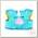 Trunki Ремень-поводок учимся ходить Уна голубой