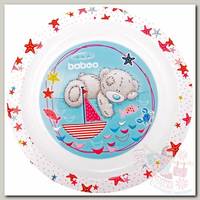 Baboo Тарелка Me to You 6+ мес. белый