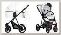 Коляска Bebetto Flavio Pro 2 в 1 Экокожа 01/рама черная
