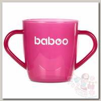 Baboo Чашка с 12 мес. 200 мл розовый