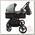 Коляска-трансформер BellaBaby QB618B 2 в 1 серый