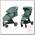 Прогулочная коляска Carrello Nero CRL-5514 pear green