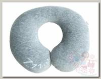 AmaroBaby Подушка для шеи Soft Bagel серый