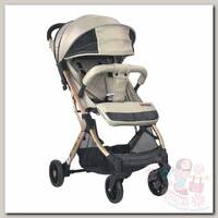 Прогулочная коляска Farfello Comfy Go 2021 beige/золото
