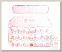 Kidboo Муфта для коляски Цветочки розовый