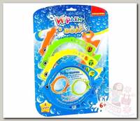 Bondibon Набор игровой для игр на воде Рыбки-колечки 4 шт.