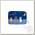 Клювонос Шторка солнцезащитная автомобильная Сладких снов синий