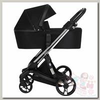 Коляска Ibebe I-Stop 2 в 1 black/chome
