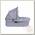 Люлька Valco baby Q Bassinet cool grey