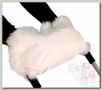 Esspero Муфта для рук на коляску LIT Leatherette white