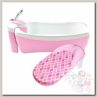 Summer Infant Детская ванна-джакузи с душем Lil’ Luxuries розовый