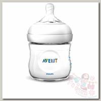 Бутылочка Philips Avent Natural медленный поток с 0 мес. 125 мл 1 шт. белый
