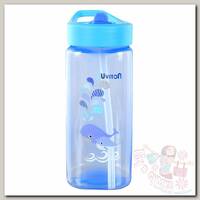 Поильник Uviton Baby Travel с носиком 420 мл голубой