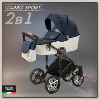 Коляска Nuovita Carro Sport 2 в 1 blu bianco