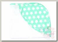 Forest kids Полотенце с капюшоном Little Stars 100х80 см mint