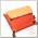 Nuovita Муфта меховая для коляски Alpino Pesco arancio/оранжевый