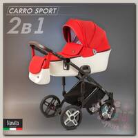 Коляска Nuovita Carro Sport 2 в 1 scarlatto bianco