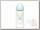 Бутылочка Suavinex Hugge Baby с круглой силиконовой соской (3 позиции) 360 мл зеленый зайка с точками