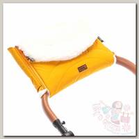 Nuovita Муфта меховая для коляски Tundra Bianco медовый