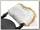 Forest kids Муфта для рук Ingrid Leather white