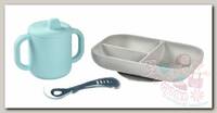 Beaba Набор посуды Coffret Apprentiss blue