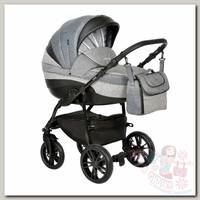 Коляска Indigo F+ 3 в 1 07 чёрный