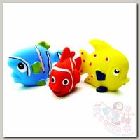 Жирафики Набор игрушек для ванны Морские рыбки
