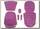 Britax Roemer Набор Colour pack для Affinity cool berry