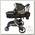 Коляска-трансформер BellaBaby QB518A 2 в 1 черный