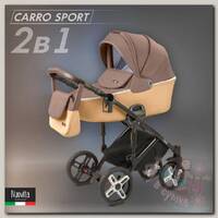 Коляска Nuovita Carro Sport 2 в 1 marrone/oro