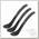 Twistshake Ложки для кормления Feeding Spoon с 4 мес. 3 шт. чёрный