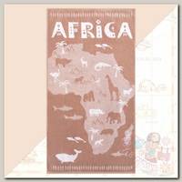Этель Полотенце махровое Africa 130х70 бежевый