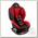 Автокресло Siger Кокон Isofix красный