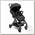Прогулочная коляска AmaroBaby Voyager черный
