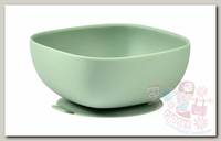Beaba Тарелка из силикона Silicone Suction Bowl green/vert