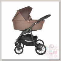 Коляска Pituso Nino 2 в 1 brown/кожа brown