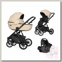 Коляска Riko Basic Montana Ecco 3 в 1 15 ivory beige