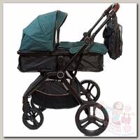 Коляска-трансформер BellaBaby QB618B 2 в 1 изумрудный