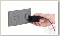 Baby Safety Заглушка для электрических розеток 10 шт. серый графит