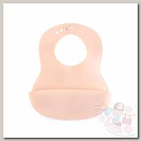 Нагрудник Happy Baby Baby Plastik Bib natural