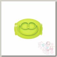Ezpz Набор посуды для малышей Mini Feeding Set лайм
