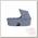 Люлька Stokke для коляски Beat blue melange