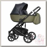 Коляска Riko Basic Ozon 2 в 1 02 черно-зеленый