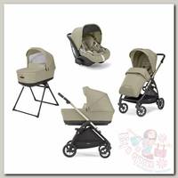 Коляска Inglesina Electa System Quattro 4 в 1 на шасси Electa Iridium black nolita beige